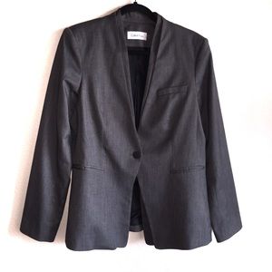 Calvin Klein Women’s Grey Blazer